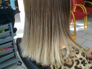 Ombre hair